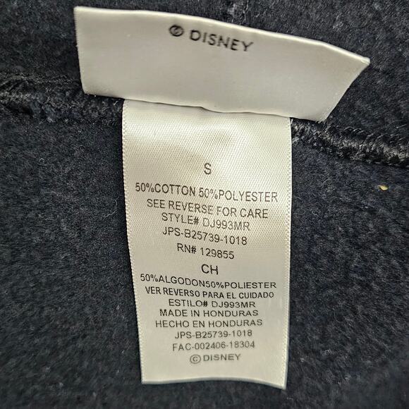 Disney Parks Haunted Mansion Hoodie Womens Small Black Ghost Cuties Zip Jacket - Picture 9 of 13